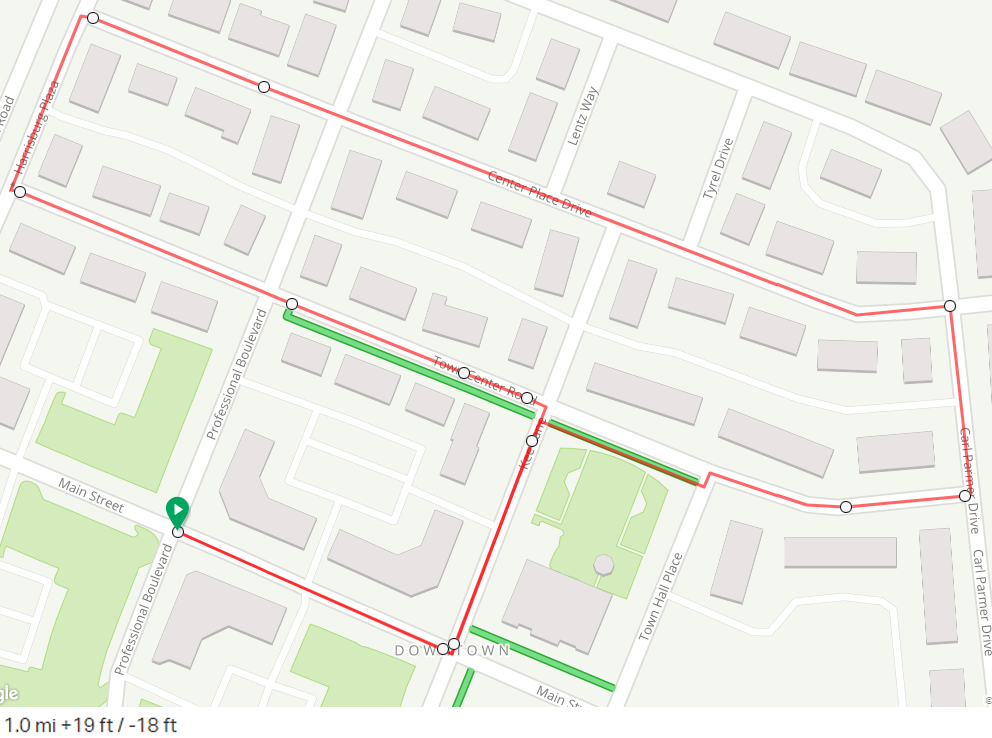 Extinction Loop 1 mile Run